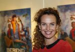 Amsterdam 26 september 2021
Premiere Berend Botje in pathe arena . Kim Pieters met zoons