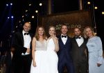 Amsterdam 14 oktober 2021
Televizierring gala in Carre Amsterdam.. De winnaar is Jessica Villerius met de kinderen van Ruinerwold