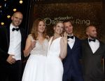 Amsterdam 14 oktober 2021
Televizierring gala in Carre Amsterdam.. De winnaar is Jessica Villerius met de kinderen van Ruinerwold