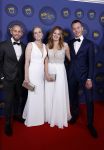 Amsterdam 14 oktober 2021
Televizierring gala in Carre Amsterdam.. De winnaar is Jessica Villerius met de kinderen van Ruinerwold