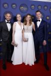 Amsterdam 14 oktober 2021
Televizierring gala in Carre Amsterdam.. De winnaar is Jessica Villerius met de kinderen van Ruinerwold