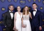 Amsterdam 14 oktober 2021
Televizierring gala in Carre Amsterdam.. De winnaar is Jessica Villerius met de kinderen van Ruinerwold