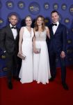 Amsterdam 14 oktober 2021
Televizierring gala in Carre Amsterdam.. De winnaar is Jessica Villerius met de kinderen van Ruinerwold