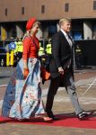 Den Haag 21 september 2021
Prinsjesdag in Den Haag 2021. De troonrede is in de grote kerk. Aanwezig namens de koninklijke familie zijn Koning Willem Alexander en Koningin Maxima Prins Constantijn en Prinses Laurentien.