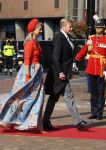 Den Haag 21 september 2021
Prinsjesdag in Den Haag 2021. De troonrede is in de grote kerk. Aanwezig namens de koninklijke familie zijn Koning Willem Alexander en Koningin Maxima Prins Constantijn en Prinses Laurentien.