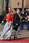Den Haag 21 september 2021
Prinsjesdag in Den Haag 2021. De troonrede is in de grote kerk. Aanwezig namens de koninklijke familie zijn Koning Willem Alexander en Koningin Maxima Prins Constantijn en Prinses Laurentien.