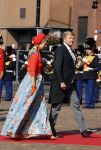 Den Haag 21 september 2021
Prinsjesdag in Den Haag 2021. De troonrede is in de grote kerk. Aanwezig namens de koninklijke familie zijn Koning Willem Alexander en Koningin Maxima Prins Constantijn en Prinses Laurentien.