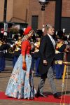 Den Haag 21 september 2021
Prinsjesdag in Den Haag 2021. De troonrede is in de grote kerk. Aanwezig namens de koninklijke familie zijn Koning Willem Alexander en Koningin Maxima Prins Constantijn en Prinses Laurentien.