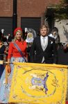 Den Haag 21 september 2021
Prinsjesdag in Den Haag 2021. De troonrede is in de grote kerk. Aanwezig namens de koninklijke familie zijn Koning Willem Alexander en Koningin Maxima Prins Constantijn en Prinses Laurentien.