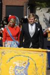 Den Haag 21 september 2021
Prinsjesdag in Den Haag 2021. De troonrede is in de grote kerk. Aanwezig namens de koninklijke familie zijn Koning Willem Alexander en Koningin Maxima Prins Constantijn en Prinses Laurentien.