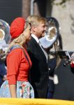Den Haag 21 september 2021
Prinsjesdag in Den Haag 2021. De troonrede is in de grote kerk. Aanwezig namens de koninklijke familie zijn Koning Willem Alexander en Koningin Maxima Prins Constantijn en Prinses Laurentien.