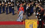 Den Haag 21 september 2021
Prinsjesdag in Den Haag 2021. De troonrede is in de grote kerk. Aanwezig namens de koninklijke familie zijn Koning Willem Alexander en Koningin Maxima Prins Constantijn en Prinses Laurentien.