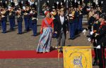 Den Haag 21 september 2021
Prinsjesdag in Den Haag 2021. De troonrede is in de grote kerk. Aanwezig namens de koninklijke familie zijn Koning Willem Alexander en Koningin Maxima Prins Constantijn en Prinses Laurentien.