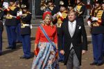 Den Haag 21 september 2021
Prinsjesdag in Den Haag 2021. De troonrede is in de grote kerk. Aanwezig namens de koninklijke familie zijn Koning Willem Alexander en Koningin Maxima Prins Constantijn en Prinses Laurentien.