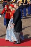 Den Haag 21 september 2021
Prinsjesdag in Den Haag 2021. De troonrede is in de grote kerk. Aanwezig namens de koninklijke familie zijn Koning Willem Alexander en Koningin Maxima Prins Constantijn en Prinses Laurentien.
