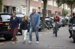 Amsterdam 25 september 2021
Lies Visschedijk met haar neiwue vriend Mar en zijn dochter op straat in Amsterdam.
