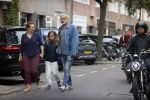 Amsterdam 25 september 2021
Lies Visschedijk met haar neiwue vriend Mar en zijn dochter op straat in Amsterdam.