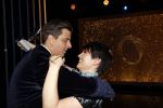 Amsterdam 14 oktober 2021
Televizierring gala in Carre Amsterdam. Linda Hakeboom met Rob Kemps