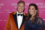 Amsterdam 11 oktober 2021
Premiere Liefde zonder grenzenin Tuschinski met in de hoofdrol Yolanthe Cabau v Kasbergen Jim Bakkum Soy Kroon Abbey Hoes  Hajo Bruins en Peggy Vrijens . Marcel Boekhoorn met zijn vriendin Rebecca Cabau v Kasbereg