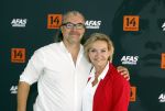 Leusden 25 september 2021
Premiere Nummer 14 ( Johan Cruijff ) in het AFAS Theater. Mariska v Kolck met broer