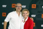 Leusden 25 september 2021
Premiere Nummer 14 ( Johan Cruijff ) in het AFAS Theater. Mariska v Kolck met broer