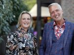 Noordwijk 4 september 2021
Martien Meiland viert zijn 60e verjaardag in de tuin van zijn nieuwe huis/villa. Aanwezig oa Erica Meiland Maxime Meiland (zwanger) met partner Leroy Molkenboer en Montana Meiland met partner Dirk