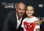 Amsterdam 6 september 2021
Premiere Mijn beste vriendin Anne Frank in Tuschinski.
Matteo v d Grijn met zijn dochter