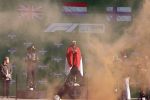 Zandvoort 5 september 2021
Max Verstappen wint de GP F1 van Nederland . Hij staat op het podium met Lewis Hamilton en Valteri Bottas. Charlene de Carvalho Heineken reikt de prijzen uit.