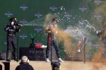 Zandvoort 5 september 2021
Max Verstappen wint de GP F1 van Nederland . Hij staat op het podium met Lewis Hamilton en Valteri Bottas. Charlene de Carvalho Heineken reikt de prijzen uit.