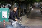 Amsterdam 6 september 2021
Max Westerman op de fiets in het centrum van Amsterdam.