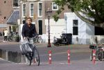 Amsterdam 6 september 2021
Max Westerman op de fiets in het centrum van Amsterdam.