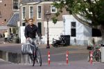 Amsterdam 6 september 2021
Max Westerman op de fiets in het centrum van Amsterdam.