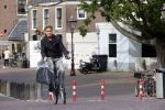 Amsterdam 6 september 2021
Max Westerman op de fiets in het centrum van Amsterdam.