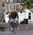 Amsterdam 6 september 2021
Max Westerman op de fiets in het centrum van Amsterdam.