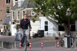 Amsterdam 6 september 2021
Max Westerman op de fiets in het centrum van Amsterdam.