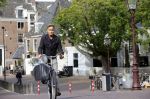 Amsterdam 6 september 2021
Max Westerman op de fiets in het centrum van Amsterdam.
