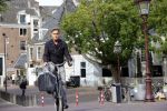 Amsterdam 6 september 2021
Max Westerman op de fiets in het centrum van Amsterdam.
