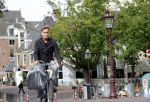 Amsterdam 6 september 2021
Max Westerman op de fiets in het centrum van Amsterdam.
