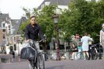 Amsterdam 6 september 2021
Max Westerman op de fiets in het centrum van Amsterdam.