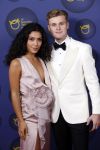 Amsterdam 14 oktober 2021
Televizierring gala in Carre Amsterdam. Moise Trustfull met vriend Kaj Vandervoort