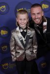 Amsterdam 14 oktober 2021
Televizierring gala in Carre Amsterdam. Nathan Rutjes met zijn zoon Lavezzi