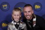 Amsterdam 14 oktober 2021
Televizierring gala in Carre Amsterdam. Nathan Rutjes met zijn zoon Lavezzi