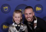 Amsterdam 14 oktober 2021
Televizierring gala in Carre Amsterdam. Nathan Rutjes met zijn zoon Lavezzi