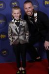Amsterdam 14 oktober 2021
Televizierring gala in Carre Amsterdam. Nathan Rutjes met zijn zoon Lavezzi