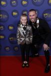 Amsterdam 14 oktober 2021
Televizierring gala in Carre Amsterdam. Nathan Rutjes met zijn zoon Lavezzi