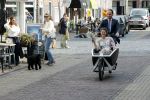 Naarden 24 september 2021
Nina ten Brink de dochter van Robert ten Brink en zijn vrouw Roos trouwt in het gemeentehuis van Naarden Vesting met haar man Laurens Jan . Ze arriveren in een bakfiets.