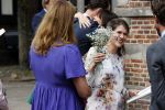 Naarden 24 september 2021
Nina ten Brink de dochter van Robert ten Brink en zijn vrouw Roos trouwt in het gemeentehuis van Naarden Vesting met haar man Laurens Jan . Ze arriveren in een bakfiets.
