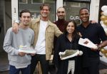 Amsterdam 2 oktober 2021
Patrick Kluivert zijn vrouw Rosanna Nino Wilkes zijn aandeelhouder in het sneakermerk Qurk. De schoenen worden van kurk gemaakt. De winkel zit in de 9 straatjes.