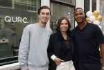 Amsterdam 2 oktober 2021
Patrick Kluivert zijn vrouw Rosanna Nino Wilkes zijn aandeelhouder in het sneakermerk Qurk. De schoenen worden van kurk gemaakt. De winkel zit in de 9 straatjes.
