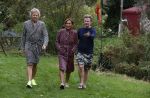 Amsterdam 16 oktober 2021
Patty Brard en haar man Antoine v d Vijver in een ijsbad . Patty heeft een hele lijn met produkten die bij het Kruitvat te koop zijn .